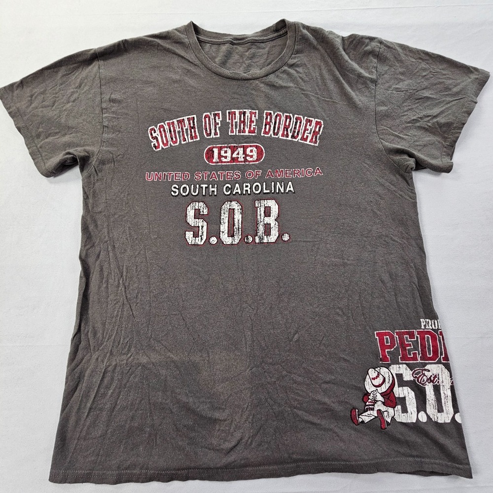 South of the Border SC Property of Pedro Brown Short Sleeve T-Shirt Men's L